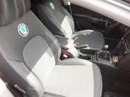 Skoda Superb 2001-2009 Pokrowce Samochodowe (Skóra Syntetyczna↗Tkanina, Premium) zdjęcia 7