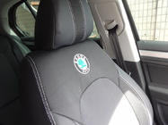Skoda Superb 2001-2009 Pokrowce Samochodowe (Skóra Syntetyczna↗Tkanina, Premium) zdjęcia 19