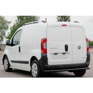 Tylny Ochraniacz Black (Stal Nierdzewna) Fiat Fiorino/Qubo 2008-2024 zdjęcia 1
