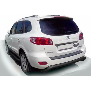 Tylna Belka AK007 Czarna (Stal Nierdzewna) Hyundai Santa Fe 2 2006-2012