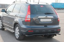 Honda CRV 2007-2011 Pałąk Tylny AK008 Czarny (Stal Nierdzewna) zdjęcia 2