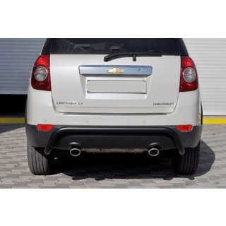 Tylna Belka AK007 Czarna (Stal Nierdzewna) Chevrolet Captiva 2006-2019 zdjęcia 2