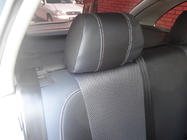 Skoda Fabia 2000-2007 Pokrowce Samochodowe (Skóra Syntetyczna↗Tkanina, Premium) zdjęcia 8