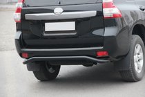 Toyota Land Cruiser Prado 150 2009-2023 Pałąk Tylny AK008 Czarny (Stal Nierdzewna) zdjęcia 3