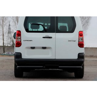 Tylne Narożniki AK003 Czarny (Stal Nierdzewna) Citroen Berlingo 2008-2018 zdjęcia 1