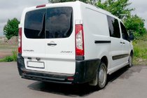Citroen Jumpy 2007–2017 Tylna Belka Double Black (Stal Nierdzewna) zdjęcia 2