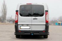 Citroen Jumpy 2007–2017 Tylne narożniki Double Black (2 szt., stal nierdzewna) zdjęcia 2