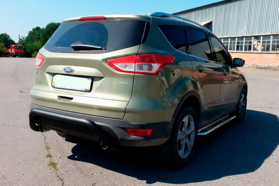 Ford Kuga/Escape 2013-2019 Pałąk Tylny AK007 Czarny (Stal Nierdzewna) Image