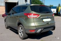 Ford Kuga 2008-2013 Pałąk Tylny AK007 Czarny (Stal Nierdzewna) zdjęcia 1
