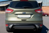 Ford Kuga 2008-2013 Pałąk Tylny AK007 Czarny (Stal Nierdzewna) zdjęcia 3