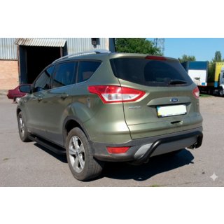 Pałąk Tylny AK007 Czarny (Stal Nierdzewna) Ford Kuga 2008-2013 zdjęcia 1