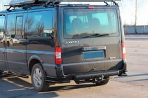 Ford Transit 2000–2014 Tylne Narożniki AK003-Double Black (Stal Nierdzewna) zdjęcia 2