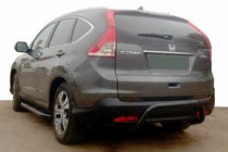Honda CRV 2012-2016 Pałąk Tylny AK007 Czarny (Stal Nierdzewna) zdjęcia 1