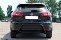 Nissan Qashqai 2014-2021 Tylna Belka AK007-1 Czarna (Stal Nierdzewna) zdjęcia 5