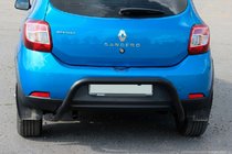 Renault Sandero 2013-2022 Pałąk Tylny AK007 Czarny (Stal Nierdzewna) zdjęcia 5