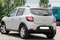 Renault Sandero 2013-2022 Pałąk Tylny AK007 Czarny (Stal Nierdzewna) zdjęcia 3