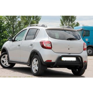 Pałąk Tylny AK007 Czarny (Stal Nierdzewna) Renault Sandero 2013-2022 zdjęcia 3