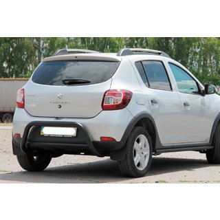 Pałąk Tylny AK007 Czarny (Stal Nierdzewna) Dacia Sandero 2013-2020 zdjęcia 1