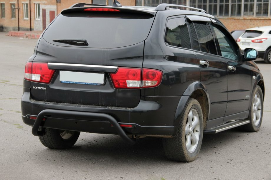 SsangYong Kyron 2005-2014 Pałąk Tylny AK007 Czarny (Stal Nierdzewna) Image