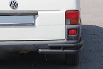 Volkswagen T4 Caravelle/Multivan 1990–2003 Podwójne tylne narożniki AK003-Double Black (2 szt., nierdzewne) zdjęcia 3
