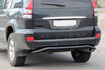 Toyota Land Cruiser Prado 120 2002-2009 Tylny Pałąk AK008 Czarny zdjęcia 4