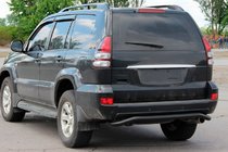 Toyota Land Cruiser Prado 120 2002-2009 Tylny Pałąk AK008 Czarny zdjęcia 5
