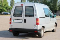 Fiat Scudo 1996-2007 Tylne podwójne narożniki AK003 Double Black (nierdzewne) zdjęcia 2