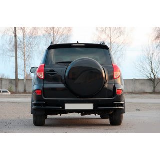 Tylne narożniki AK003-double Czarny (2 szt., stal nierdzewna) Toyota Rav 4 2006-2013 zdjęcia 1
