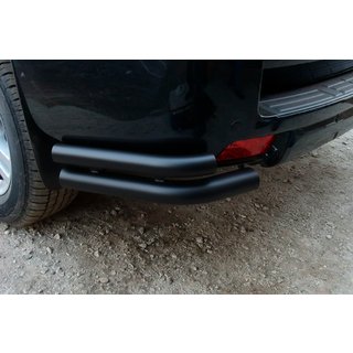 Tylne Narożniki AK003-Podwójne Black (Stal Nierdzewna) Toyota Land Cruiser Prado 150 2009-2023 zdjęcia 3