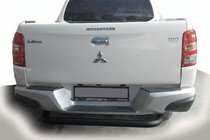 Fiat Fullback 2016- Tylny Ochraniacz AK007 Czarny (Stal Nierdzewna) zdjęcia 1