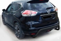 Nissan X-trail T32/Rogue 2014-2021 Tylny Pałąk AK007 Czarny (Stal Nierdzewna) zdjęcia 1