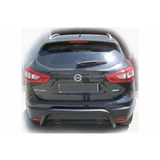 Pałąk Tylny AK007-2 Czarny (Stal Nierdzewna) Nissan Qashqai 2014-2021