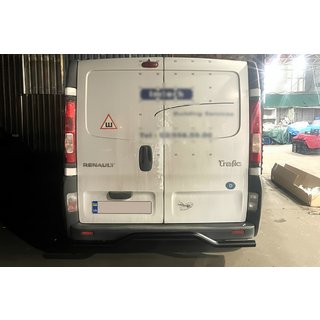 Tylny Ochraniacz AK006 Czarny (Stal Nierdzewna) zdjęcia 3