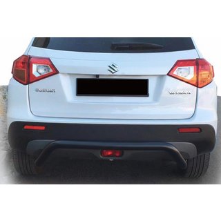 Tylny Ochraniacz AK007 Czarny (Stal Nierdzewna) Suzuki Vitara 2015-