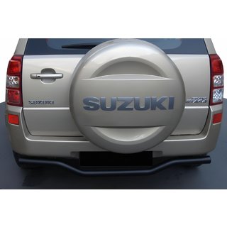 Tylny Ochraniacz AK005-1 Czarny (Stal Nierdzewna) Suzuki Grand Vitara 2005-2017