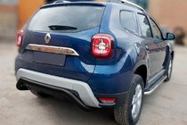Renault Duster 2018-2024 Tylny Pałąk AK007 Czarny (Stal Nierdzewna) zdjęcia 3