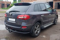 Renault Koleos 2008-2016 Tylna Belka AK002-1 Czarna (Stal Nierdzewna) zdjęcia 2