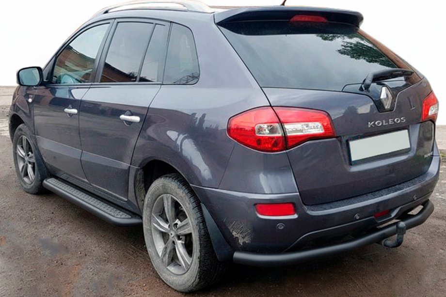Renault Koleos 2008-2016 Tylna Belka AK002-1 Czarna (Stal Nierdzewna) Image