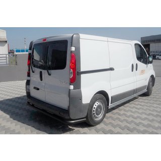 Tylny Pałąk AK005 Czarny (Stal Nierdzewna) Opel Vivaro 2001–2015 zdjęcia 1