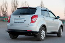 SsangYong Korando 2010-2019 Pałąk Tylny AK005 Czarny (Stal Nierdzewna) zdjęcia 3