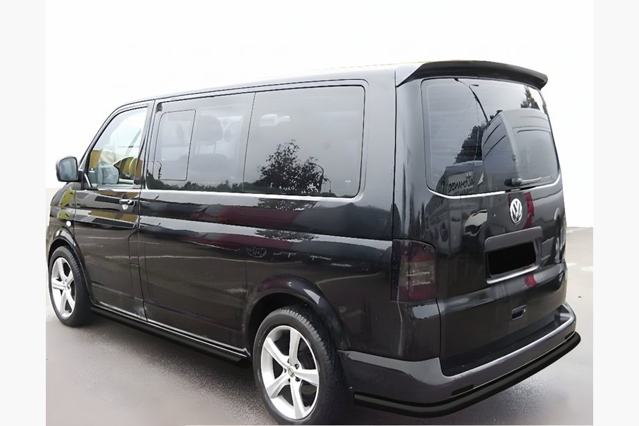 Volkswagen T5 Caravelle 2004-2010 Tylny Pałąk Narożny AK005 Czarny (Stal Nierdzewna) Image
