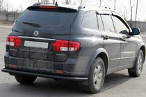 SsangYong Kyron 2005-2014 Pałąk Tylny AK005 Czarny (Stal Nierdzewna) zdjęcia 3