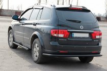 SsangYong Kyron 2005-2014 Pałąk Tylny AK005 Czarny (Stal Nierdzewna) zdjęcia 1