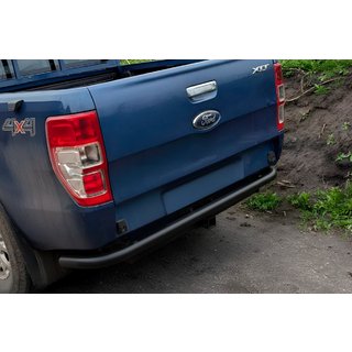 Tylny Ochraniacz AK005 Black (2011-2018, Stal Nierdzewna) Ford Ranger 2011–2022 zdjęcia 1