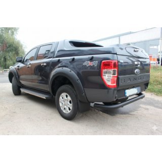 Tylny Ochraniacz AK005 Black (2011-2018, Stal Nierdzewna) Ford Ranger 2011–2022 zdjęcia 3