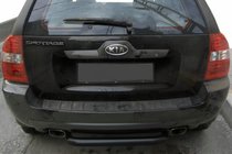 Kia Sportage 2004-2010 Pałąk Tylny AK005 Czarny (Stal Nierdzewna) zdjęcia 1