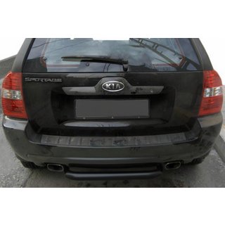 Pałąk Tylny AK005 Czarny (Stal Nierdzewna) Kia Sportage 2004-2010