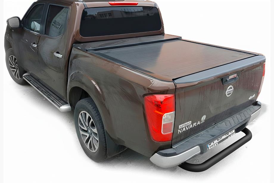 Nissan Navara/NP300 2016- Tylny Pałąk AK005 Czarny (Stal Nierdzewna) Image