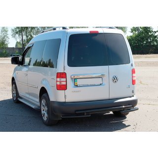 Tylna Belka AK003-2 Czarna (2 szt., Stal Nierdzewna) Volkswagen Caddy 2004-2010 zdjęcia 3