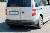 Volkswagen Caddy 2010-2015 Tylna Belka AK003-2 Czarna (2 szt., Stal Nierdzewna) zdjęcia 1